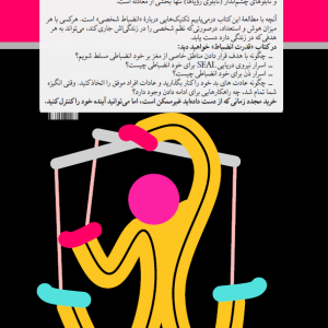 قدرت انضباط شخصی: باکنترل خود و سرسختی ذهنی به اهداف خود دست پیدا کنید قبل از اینکه بتوانید به هر چیزی در زندگی دست یابید، به یک پایه محکم از نظم و انضباط شخصی نیاز دارید. استعداد، هوش و مهارت تنها بخشی از معادله است. مثبت‌اندیشی، جملات انگیزشی و تابلوهای چشم‌انداز (تابلوی رؤیاها) تنها بخشی از معادله است. آنچه با مطالعۀ این کتاب درمی‌یابیم تکنیک‌هایی دربارۀ «انضباط شخصی» است. هرکسی با هر میزان هوش و استعداد، درصورتی‌که نظم شخصی را در زندگی‌اش جاری کند، می‌تواند به هر هدفی که در زندگی دارد دست یابد. در کتاب «قدرت انضباط» خواهید دید: - چگونه با هدف قرار دادن مناطق خاصی از مغز بر خود انضباطی مسلط شویم؟ - اسرار نیروی دریایی SEAL برای خود انضباطی چیست؟ - اسرار ذن برای خود انضباطی چیست؟ - چگونه عادت های بد خود را کنار بگذارید و عادات افراد موفق را اتخاذ کنید. وقتی انگیزه شما تمام شد، چه راهکارهایی برای ادامه دادن وجود دارد؟ خرید مجدد زمانی که از دست داده‌اید غیرممکن است، اما می‌توانید آینده خود را کنترل کنید.